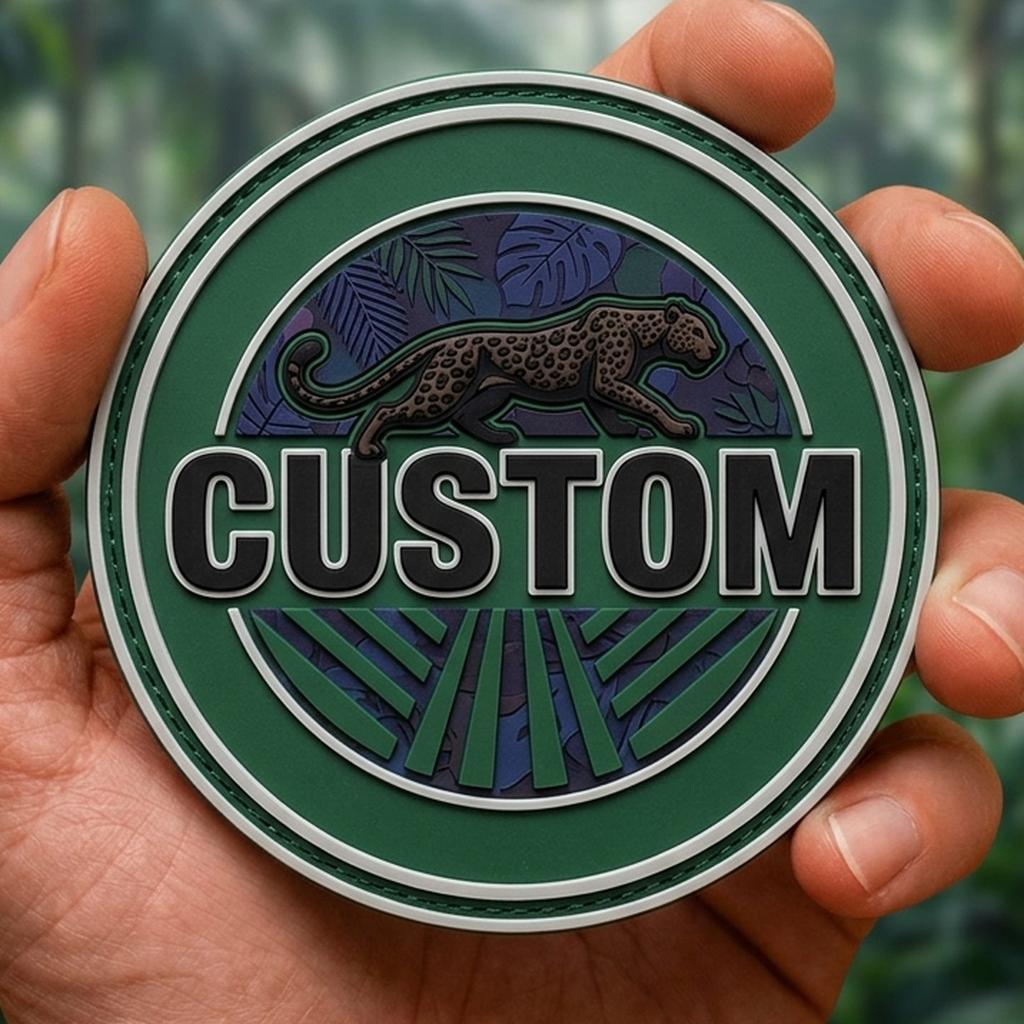 Outdoor Adventure Logo - Personalized Embossed Logo Outdoor Adventure Rubber