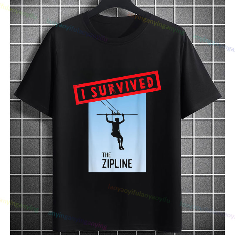 Outdoor Adventure Zipline - Funny 
