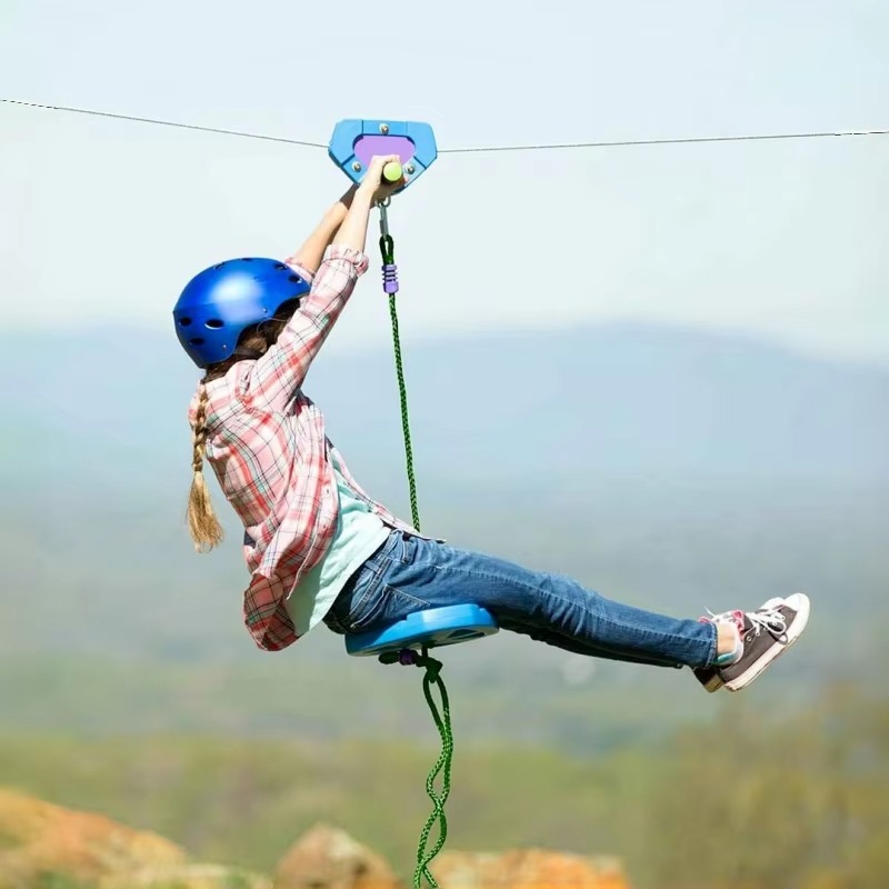 Outdoor Adventure Zipline - Zipline Game Set Outdoor zipline with