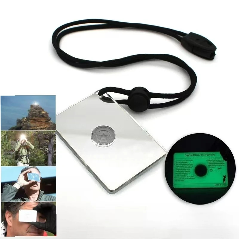 Rectangular Emergency Mirror M - Signal Mirror Rescue 评论和价格