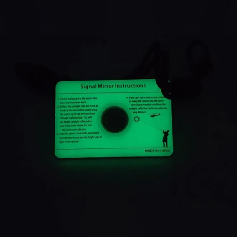 Rectangular Emergency Mirror M - Signal Mirror Rescue 评论和价格