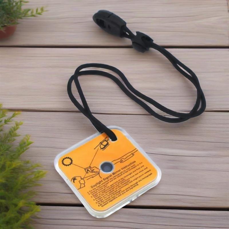 1Pc Survival Signal Mirror Sun - Signal Mirror Rescue 评论和价格