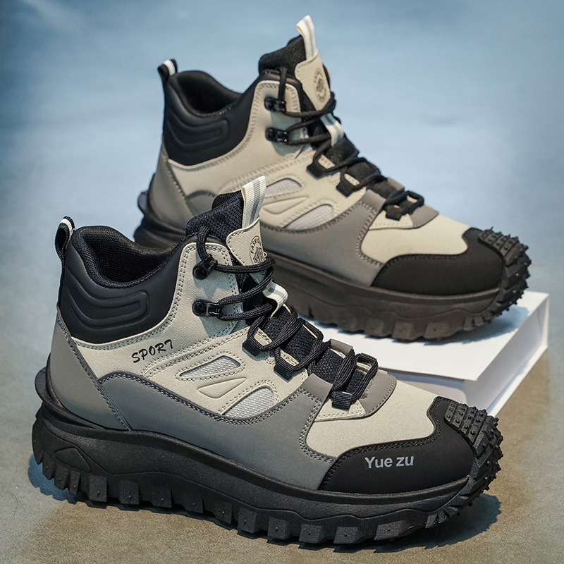 Men's high-top boots, comforta - Outdoor Adventure Travel 评论和价格