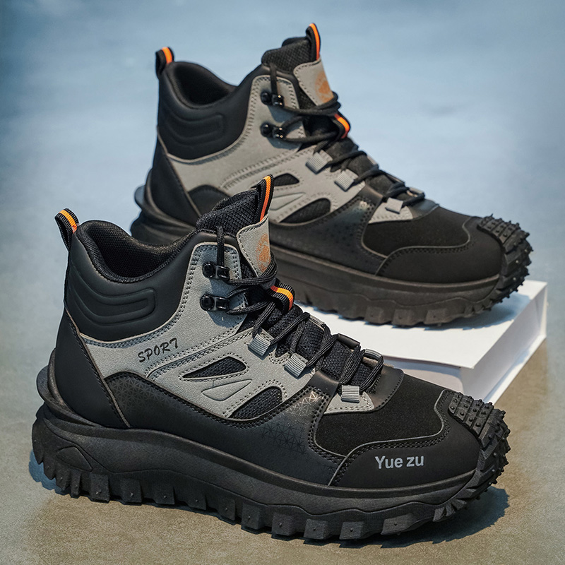 Men's high-top boots, comforta - Outdoor Adventure Travel 评论和价格