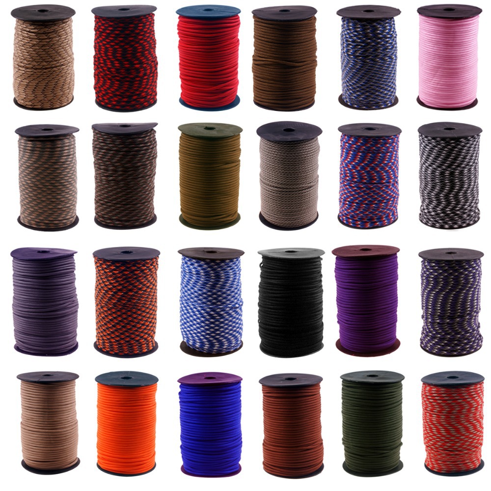 100 meters (320 feet ) Spool 5 - Paracord 550 Feet 评论和价格