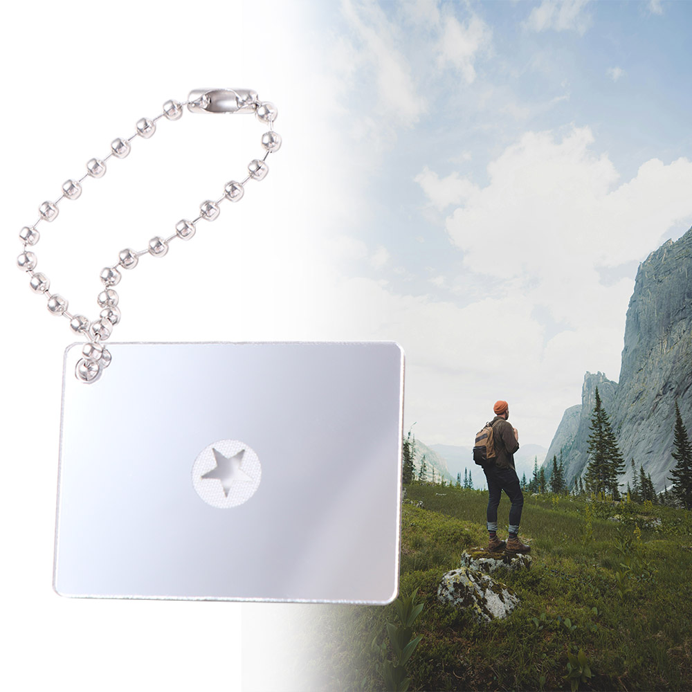 Portable Reflective Outdoor Si - Signal Mirror Rescue 评论和价格