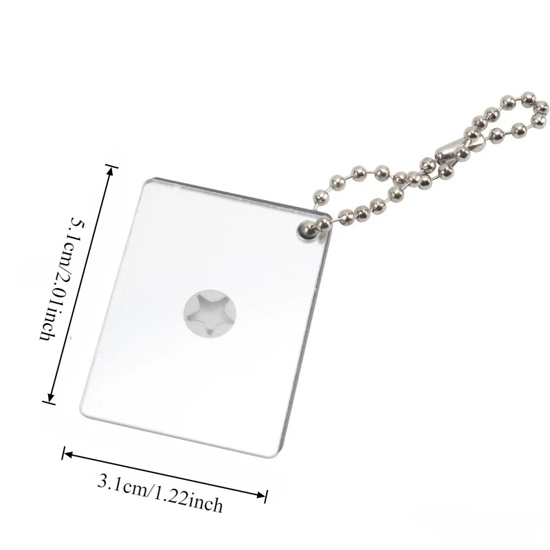 1Pc Mini Survival Signal Mirro - Signal Mirror Rescue 评论和价格