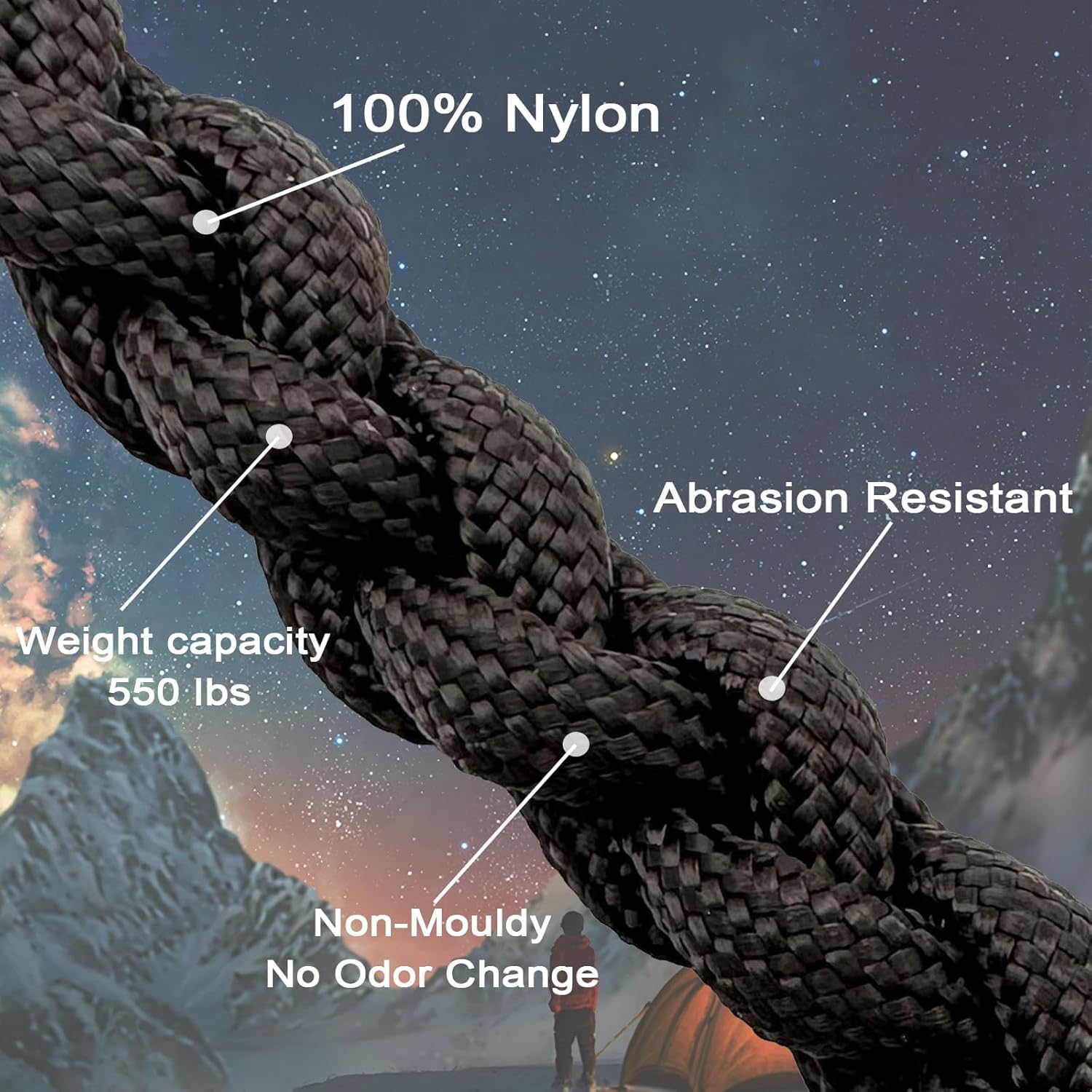 1pcs 550 Paracord Parachute Co - Paracord 550 Feet 评论和价格