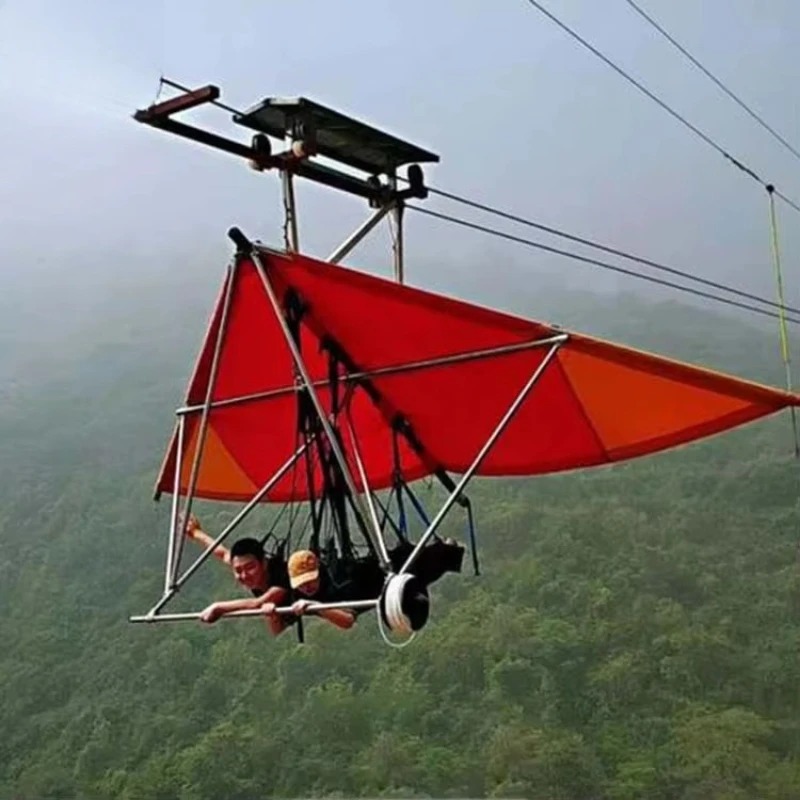Outdoor Gliding Zipline Swingi - Outdoor Adventure Zipline 评论和价格