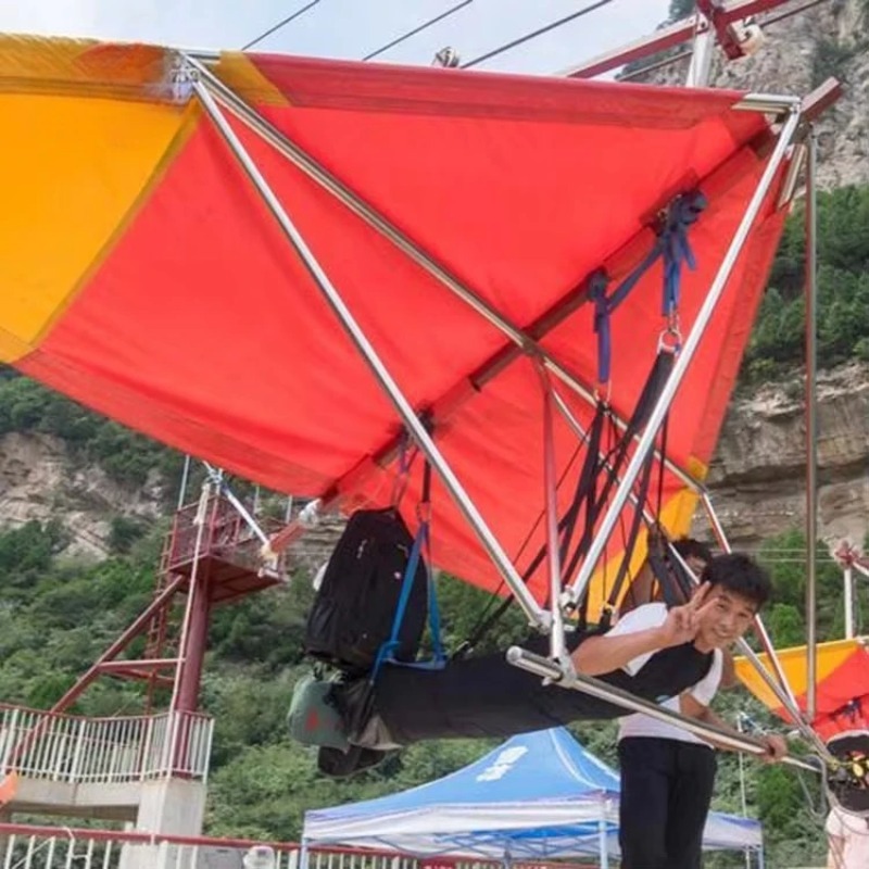 Outdoor Gliding Zipline Swingi - Outdoor Adventure Zipline 评论和价格