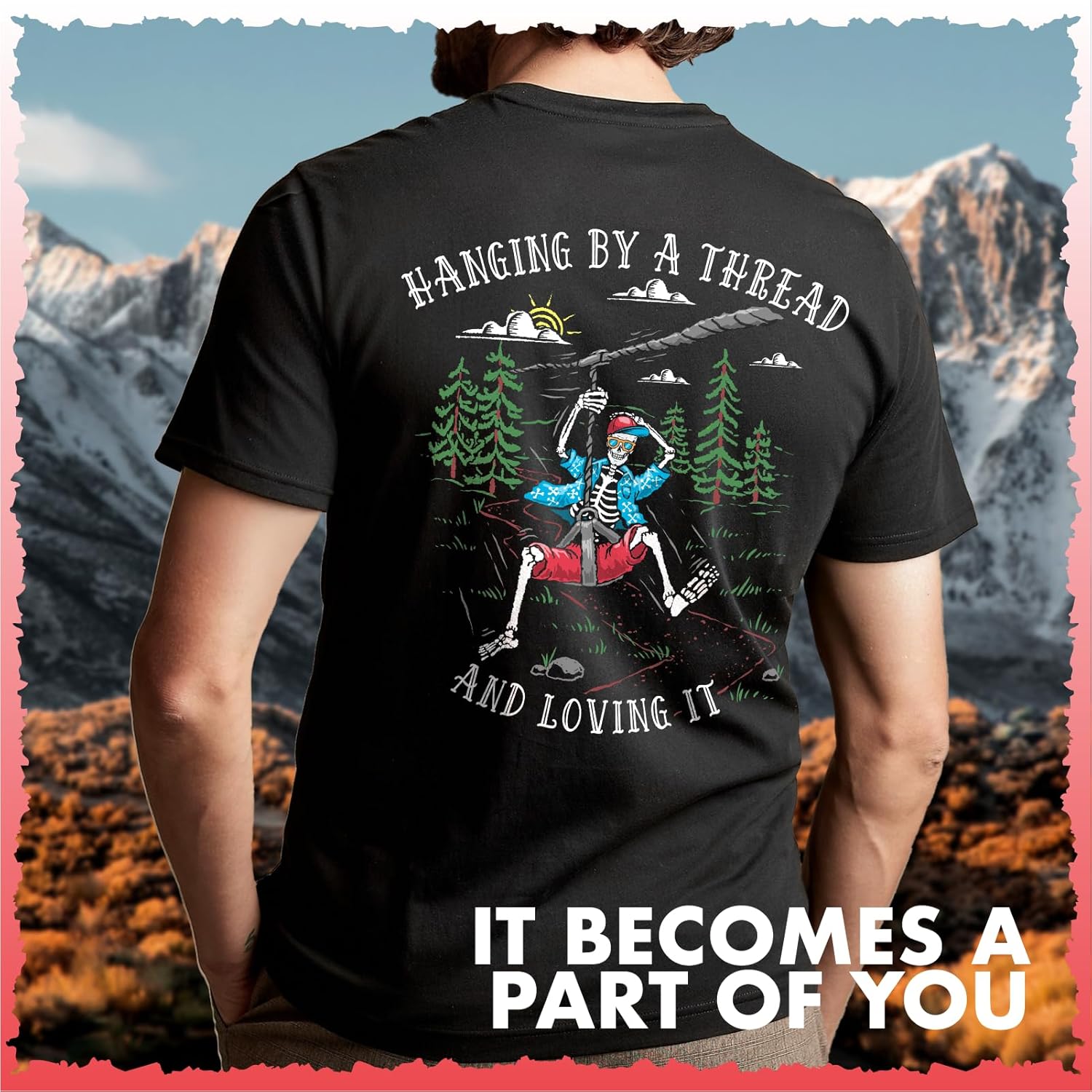 Hanging By A Thread Skeleton Z - Outdoor Adventure Zipline 评论和价格