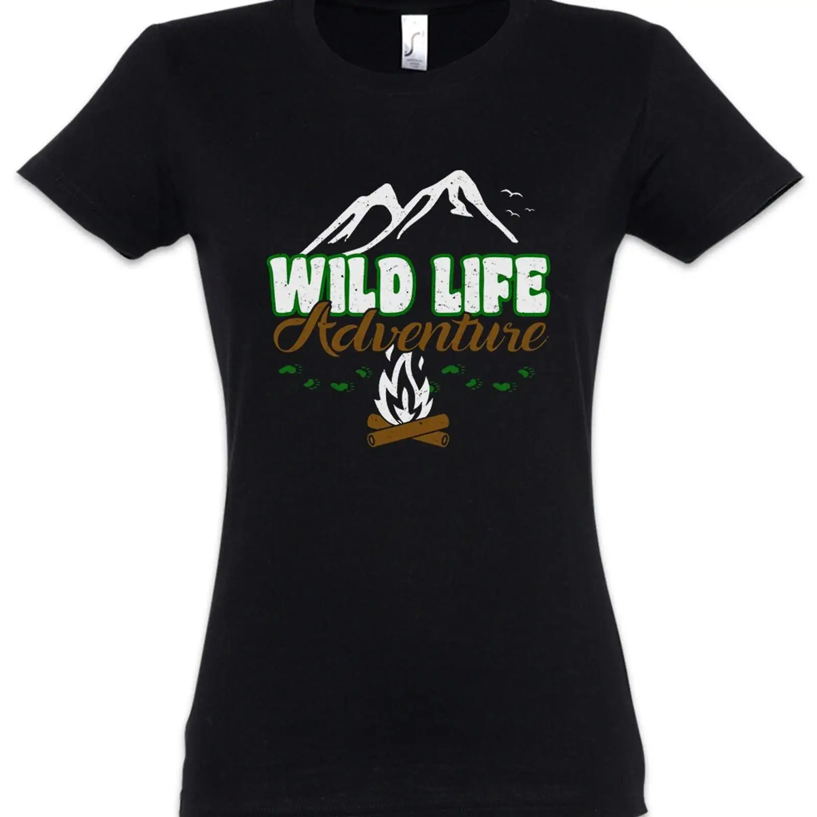 Adventure Logo Damen T Shirt O - Outdoor Adventure Logo 评论和价格