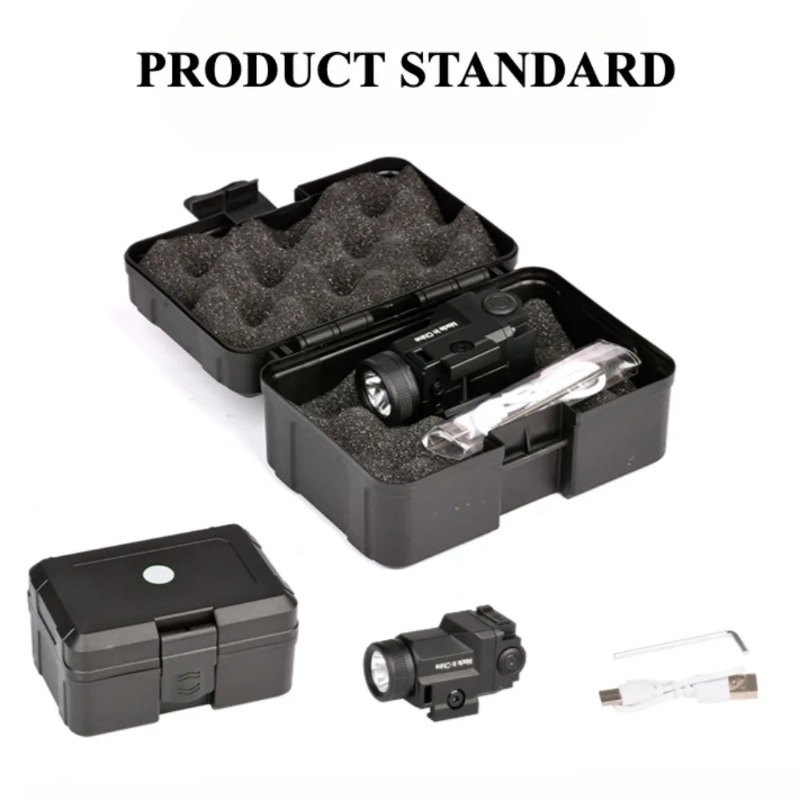 20mm Rail‑Fitted Metal LED Fla - Outdoor Adventure Hobbies 评论和价格