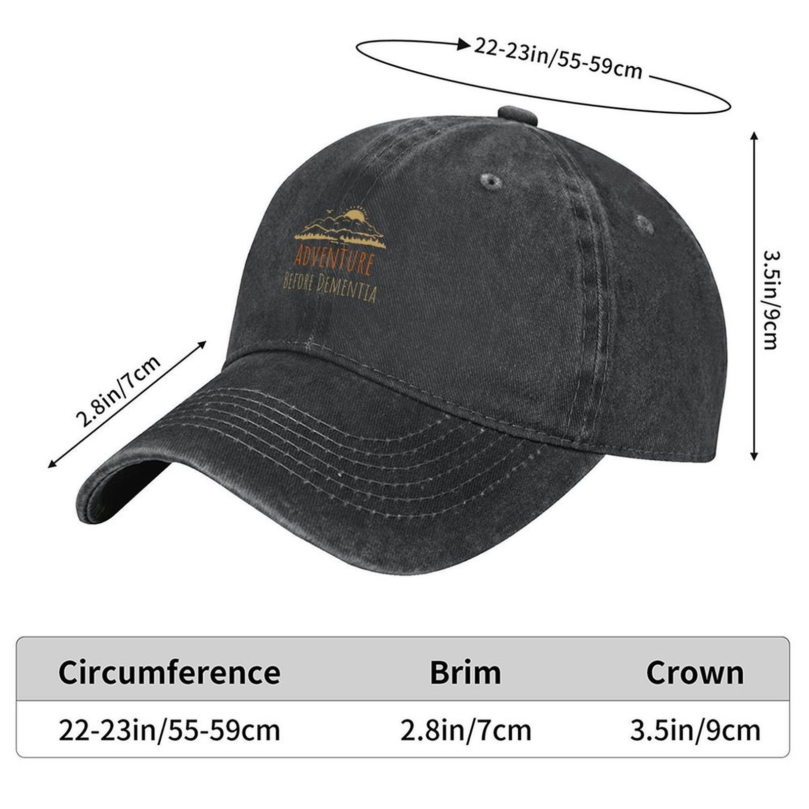 Adventure Before Dementia Base - Outdoor Adventure Hat 评论和价格