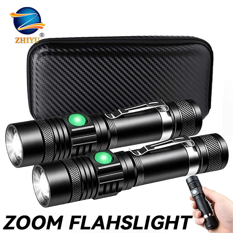 T6 LED Rechargeable Flashlight - Outdoor Adventure Travel 评论和价格