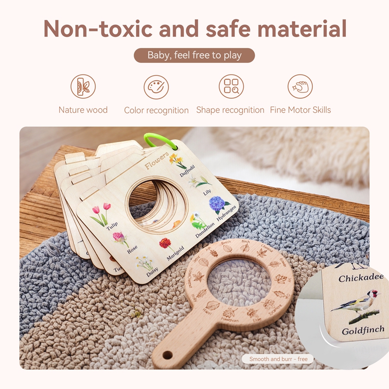 Wooden Montessori Toy Magnifyi - Outdoor Adventure Toys 评论和价格