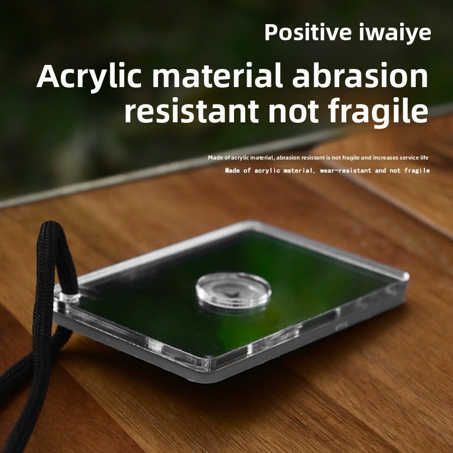 1PCS Outdoor Kayak Survival Si - Signal Mirror Rescue 评论和价格